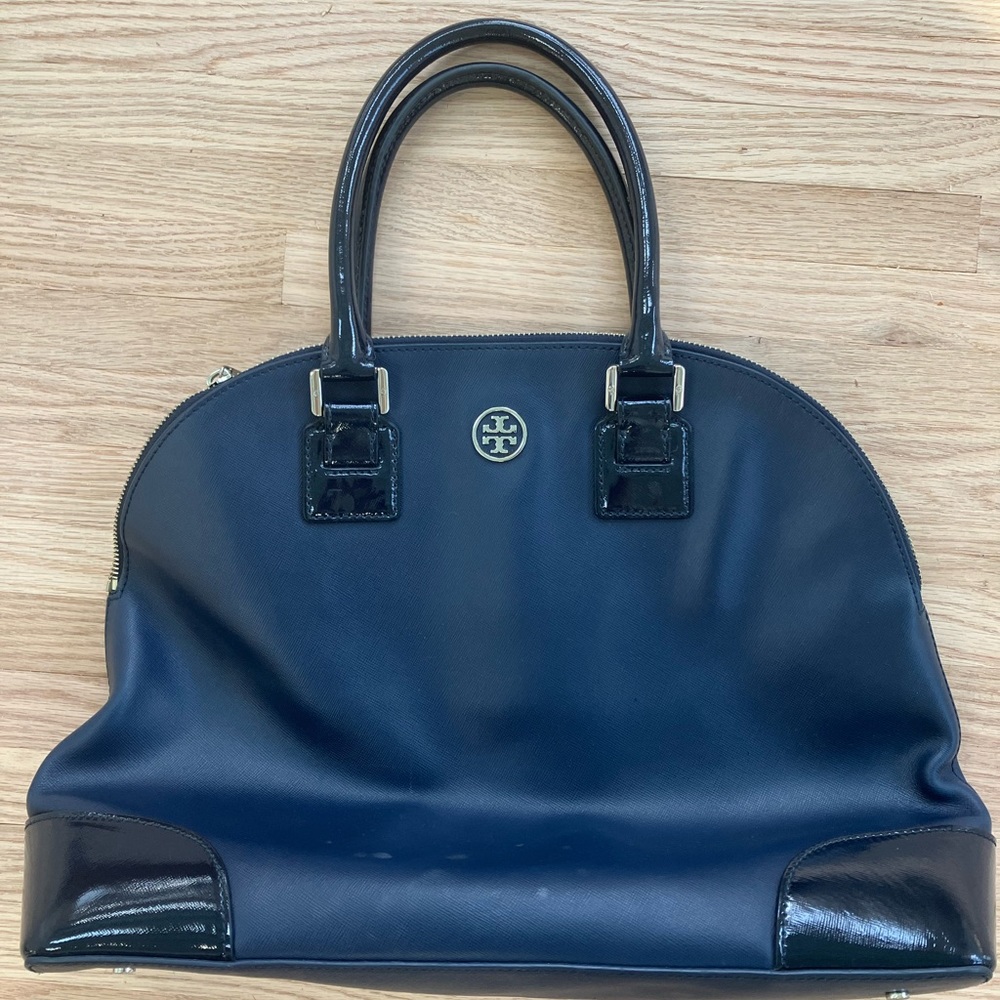 Tory Burch Navy Tote